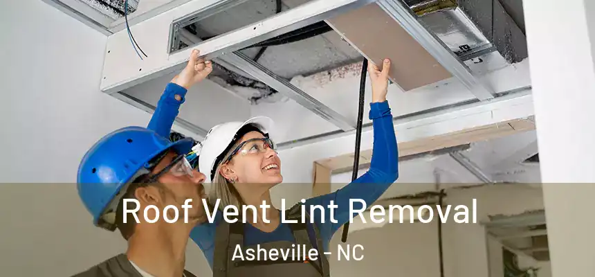 Roof Vent Lint Removal Asheville - NC